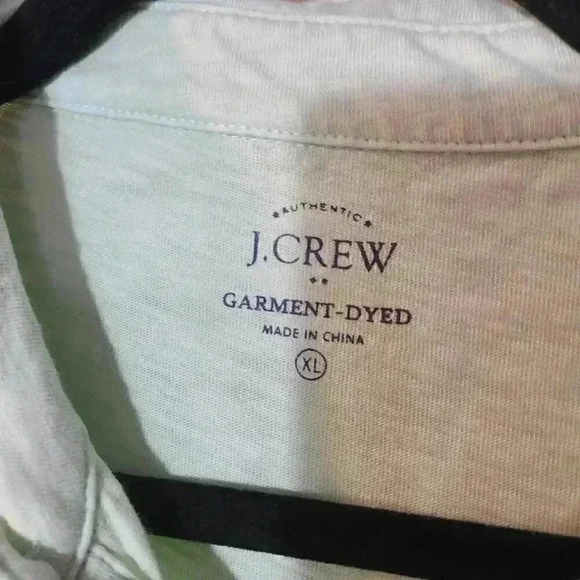 J Crew Mens Garment Dyed Polo T Shirt Sz XL - Picture 2 of 6